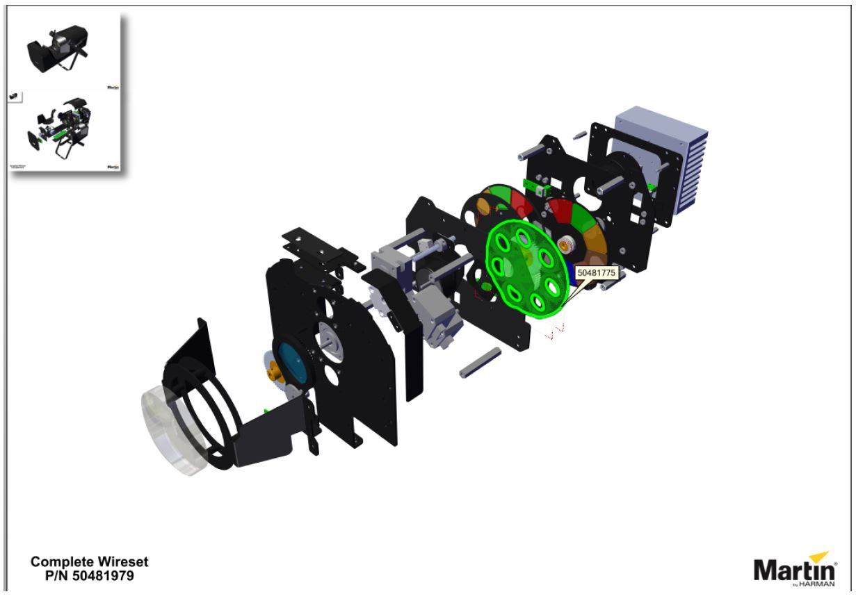 Martin 3D Parts Finder - Current Products